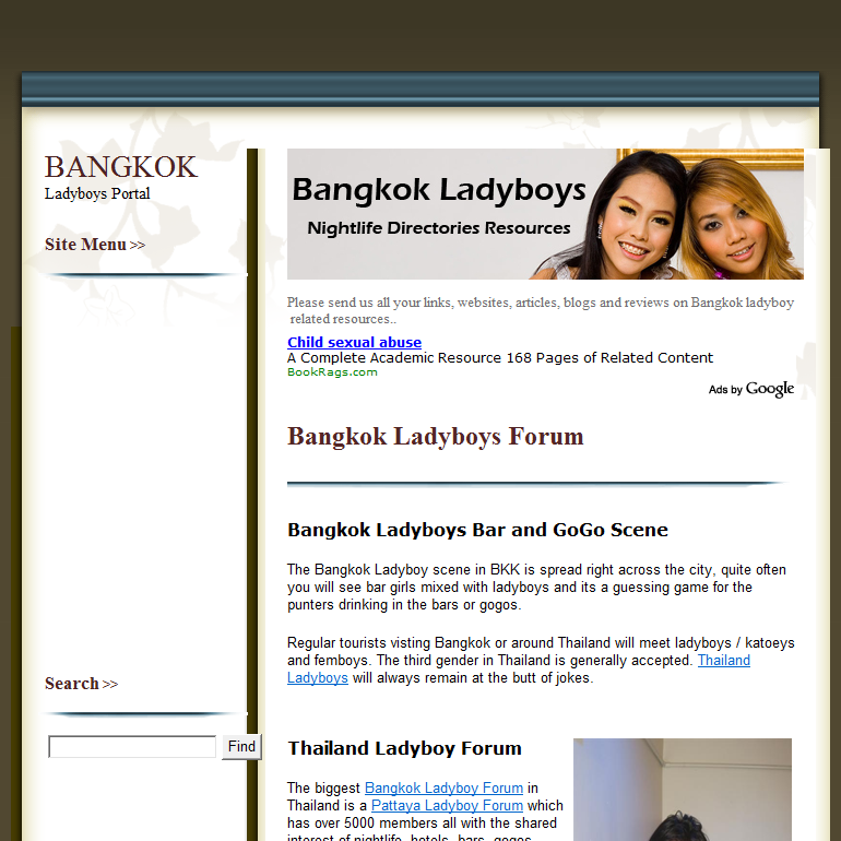 Bangkok Ladyboys Forum
