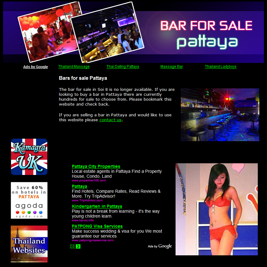 Bar For Sale Pattaya