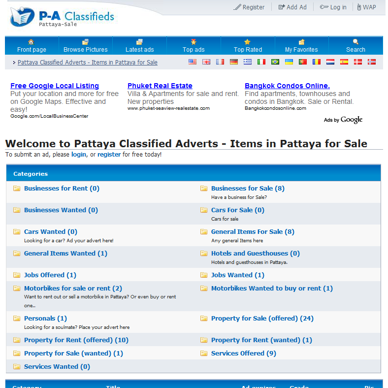 Pattaya Classified