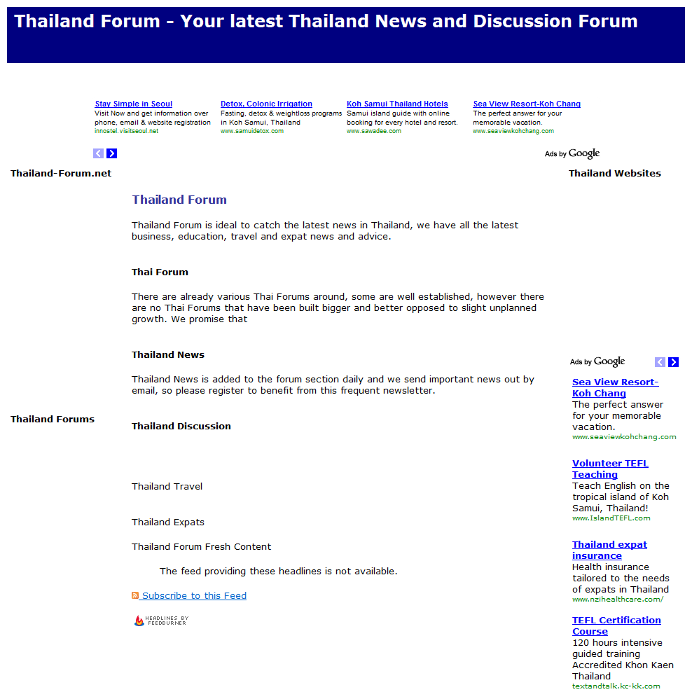 Thailand Forum