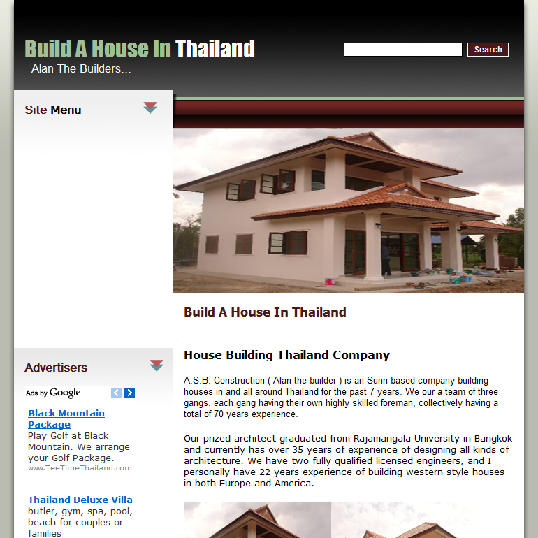 how to build a house in thailand
